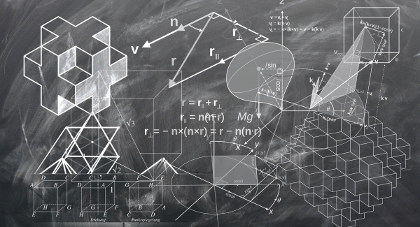 Wir alle versuchen, das Geschehen in der Welt um uns herum zu verstehen, um es berechenbar zu machen. Bild: geralt via pixabay (https://pixabay.com/de/geometrie-mathematik-würfel-1023846/, CC: https://creativecommons.org/publicdomain/zero/1.0/deed.de)
