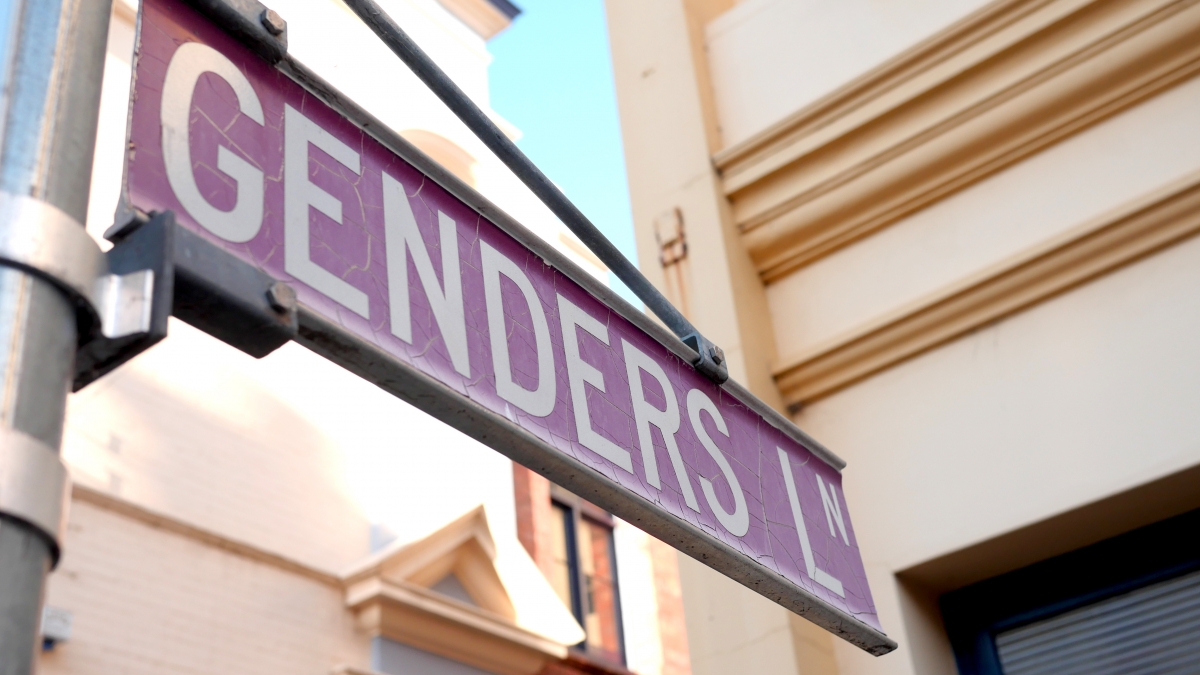 Genders. Bild von Martin Howard via flickr (https://www.flickr.com/photos/martinhoward/35973587335/in/photolist-WNS3dp-5CSb7-8C4paM-4Edbz2-25RqBc9-nTNSTJ-2atcW91-WaY9s8-o3nhyC-nJissb-hMohhy-x2vYz-x2wtM-4uq3WR-nkWqZY-62YAfX-qoji7s-om4CP8-6TDWN3-kBUfhV-aECZhY-9niznk-of2ibf-hkrTon-nQh22L-9nmEEy-KZ9Rrw-4Z24JR-Rno5jE-5T7X1n-RMy59Q-SueXHj-QgfF9K-9HvcDo-RQ7Bsp-5p5Pjt-9XCD87-9niAgT-cpM5rN-nQ3CpV-nxQLbJ-pFsDyP-dbw2SM-nQbLxo-fZjq-nxR2t9-qUDxsQ-5eTUwv-arDqpe-4M72Ms, CC: https://creativecommons.org/licenses/by/2.0/))